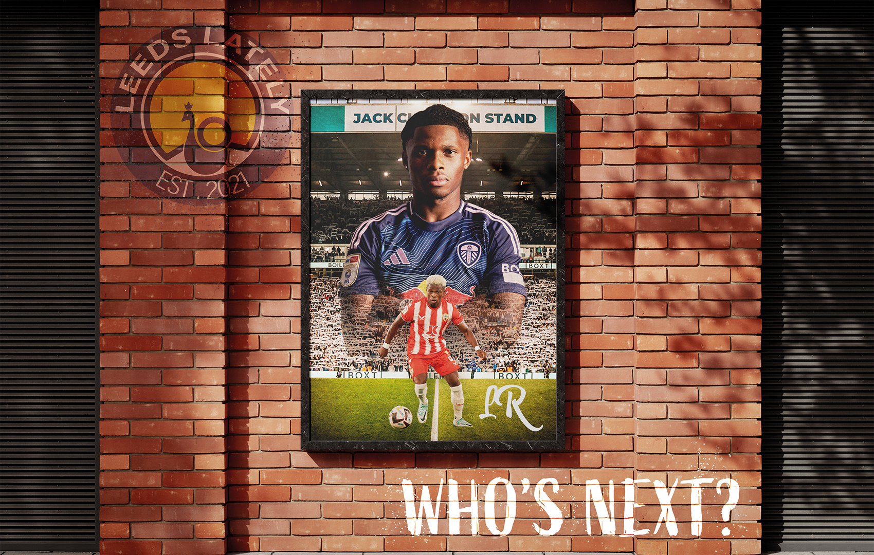 Ramazani poster work page A poster about Largie Ramazani joining Leeds United